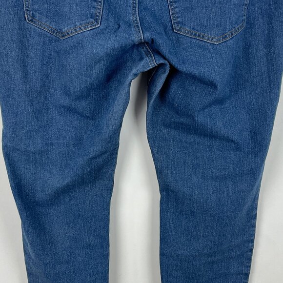 Forever 21 Ankle Skinny Jeans Size 18 Blue Waist 41in Inseam 28in Rise 10in - Picture 8 of 9